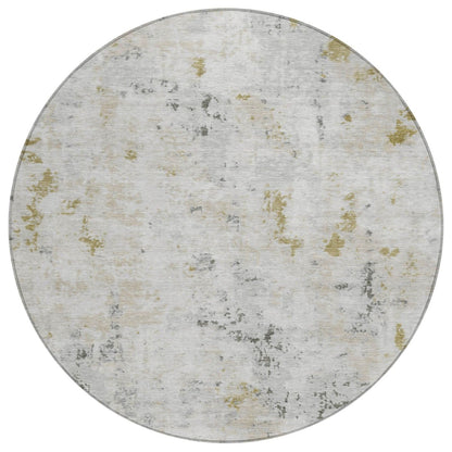 Jaelaris Ivory Washable Indoor-Outdoor Rug