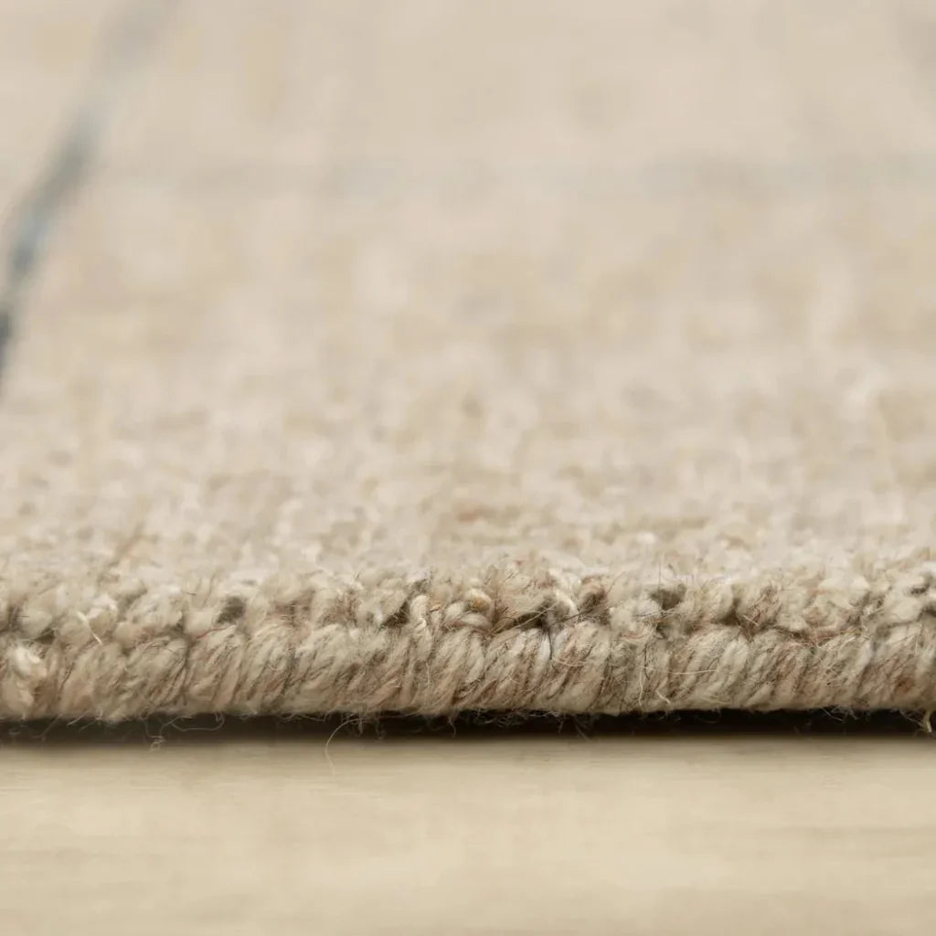 Ayon Solid Beige Area Rugs For Living Room - LOOMLAN - LOOMLAN - Area Rugs