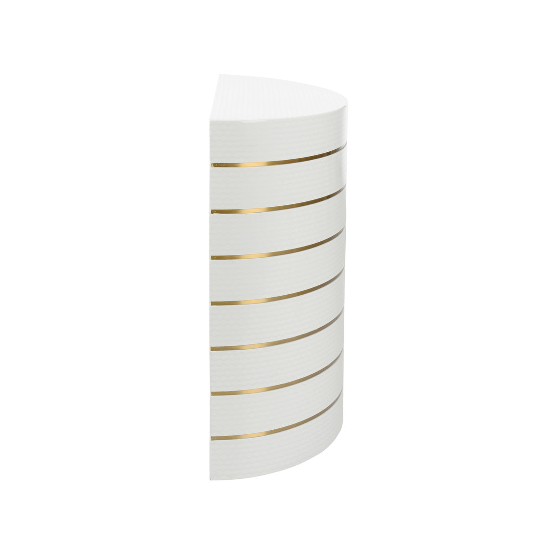 Chelsea House Luna Wooden White Console Table