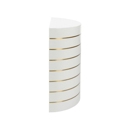 Chelsea House Luna Wooden White Console Table