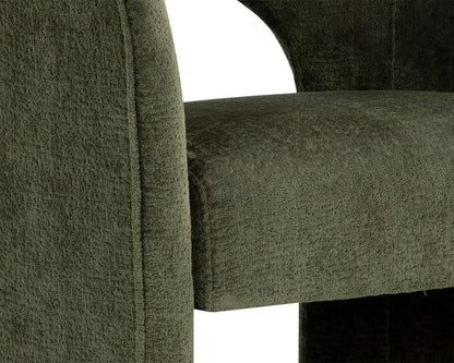 Anaya Fabric Dining Armchair