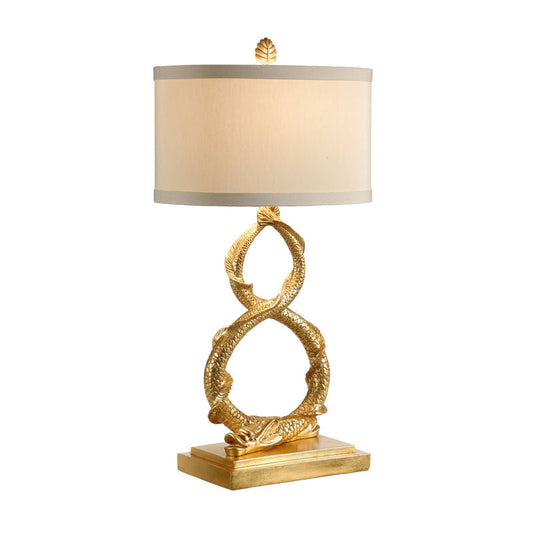 Wildwood Dahl Gold Leaf Base Table Lamp