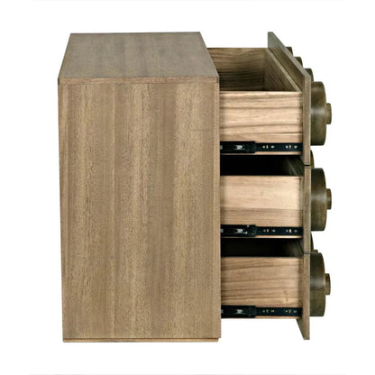Lego Three Drawers Wood Chest -- view 13