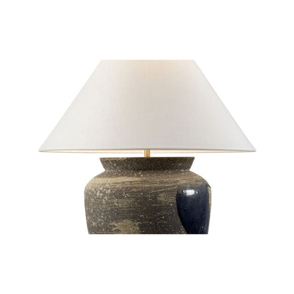 Wildwood Riku Modern Japanese Artistry Indigo Glaze Table Lamp