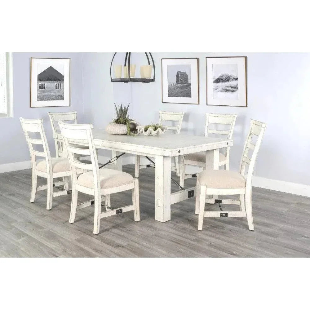 White Sand Extension Table White -- view 9