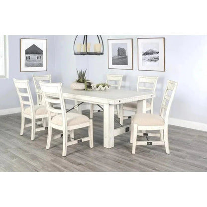 White Sand Extension Table White -- view 9