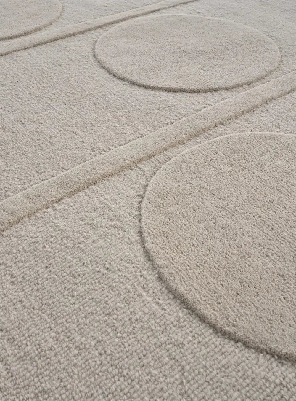 Orb Alliance Chalk Wool Area Rug By Linie Design