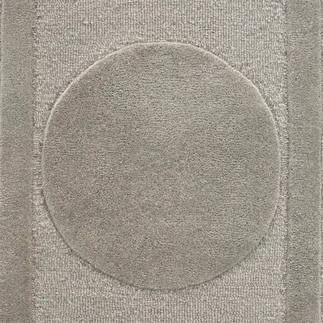 Orb Alliance Grey Wool Area Rug By Linie Design