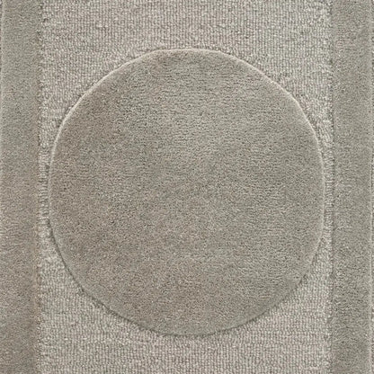 Orb Alliance Grey Wool Area Rug By Linie Design