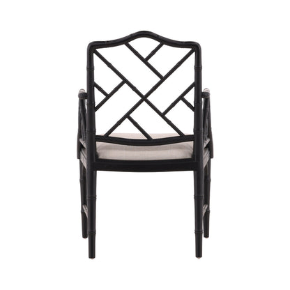 Furniture Classics Sawyer Performance Fabric Black Arm Chair