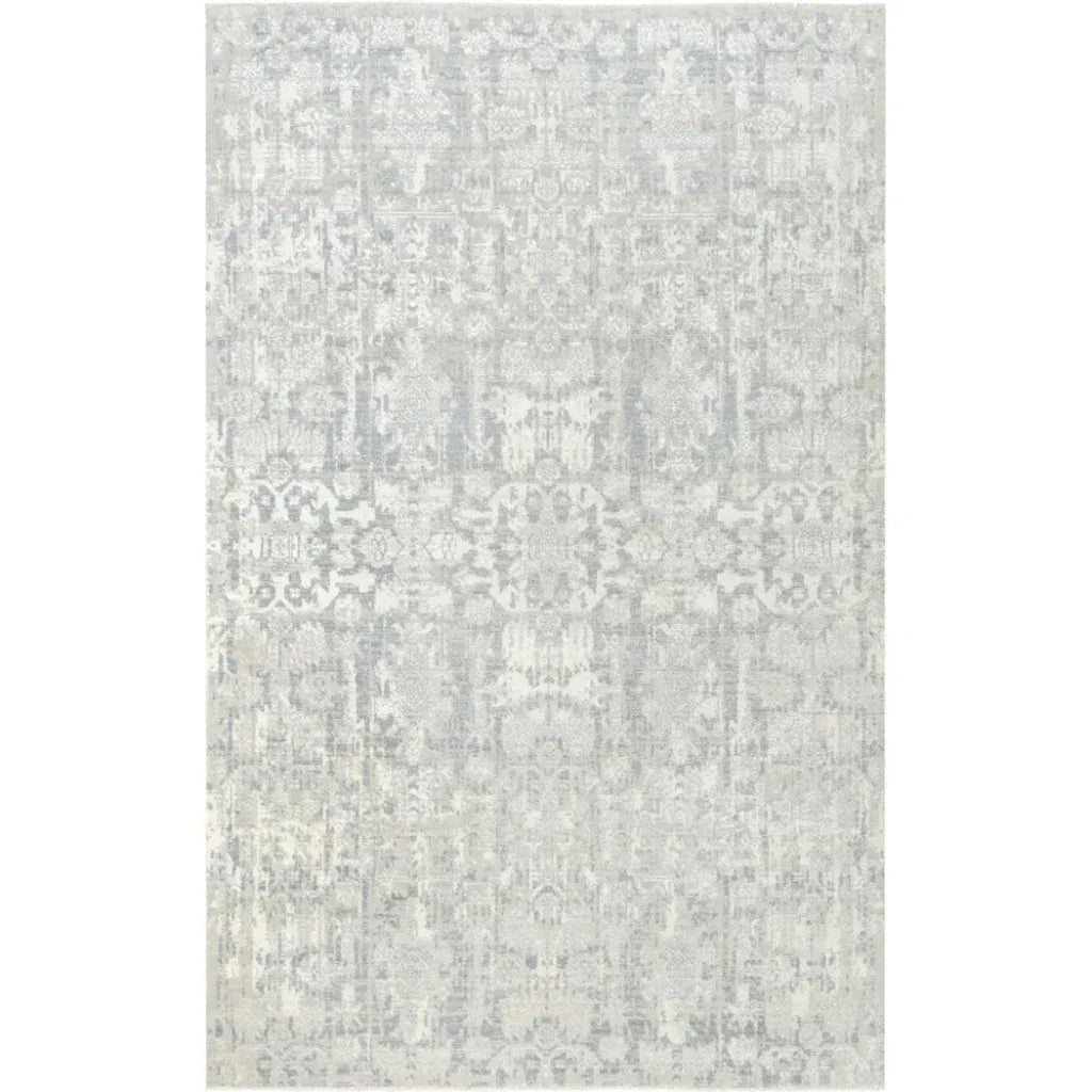 Coit Damask Gray Large Area Rugs For Living Room