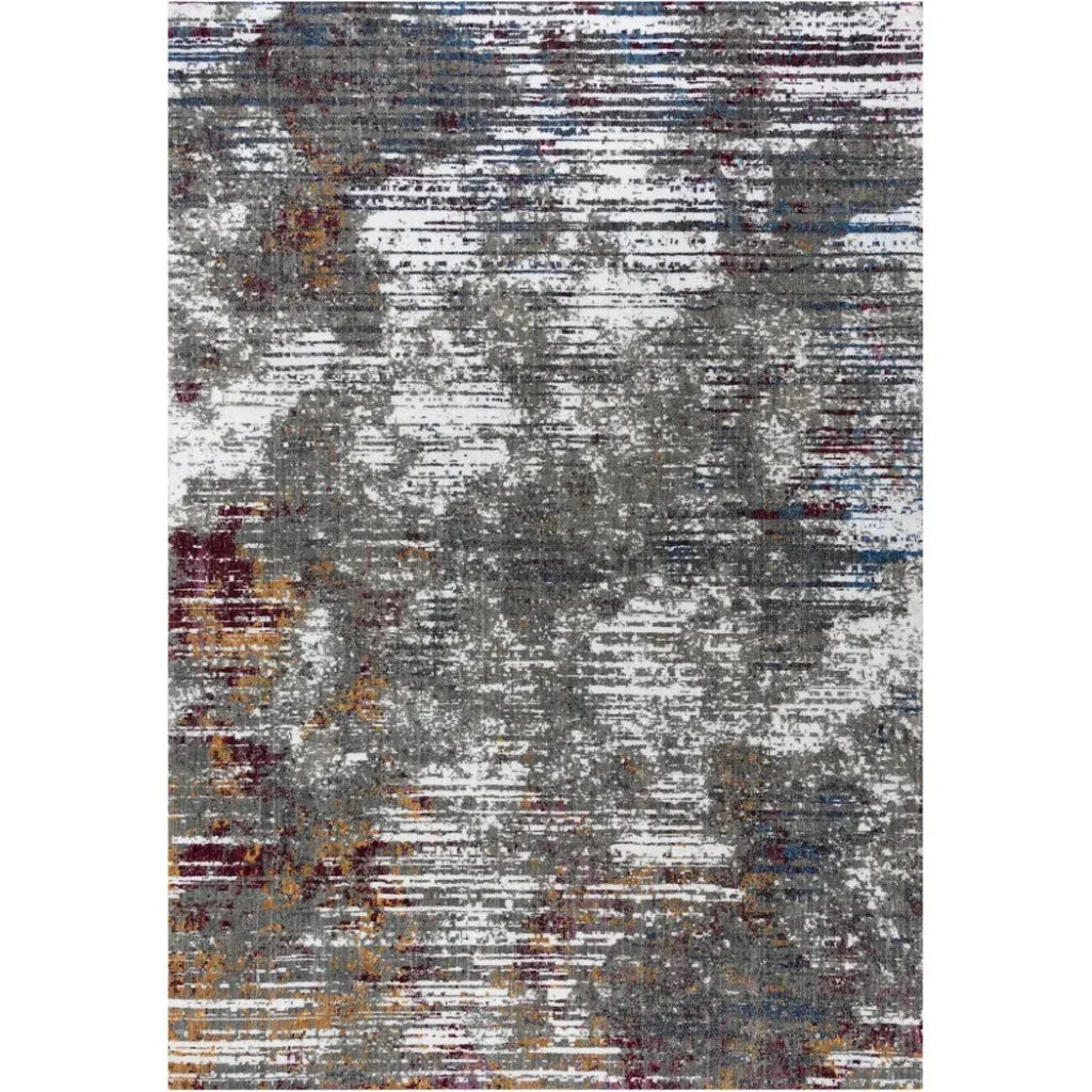 Diba Abstract Gray Large Area Rugs For Living Room - LOOMLAN - LOOMLAN - Area Rugs