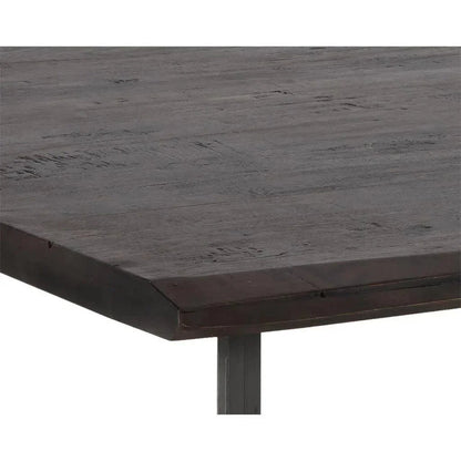 Marley Iron Base Square Coffee Table -- view 4