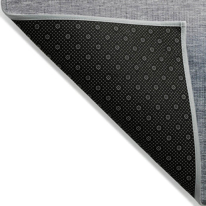 Haelor Brown Washable Indoor-Outdoor Rug