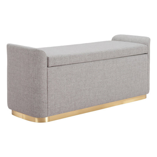 Dobo Gray Storage Bench