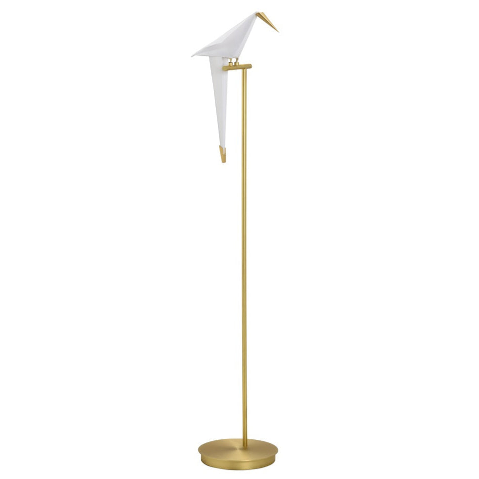 Origami Bird Metal Floor Lamp