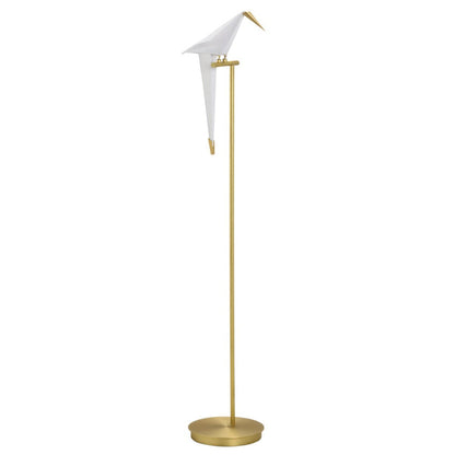 Origami Bird Metal Floor Lamp