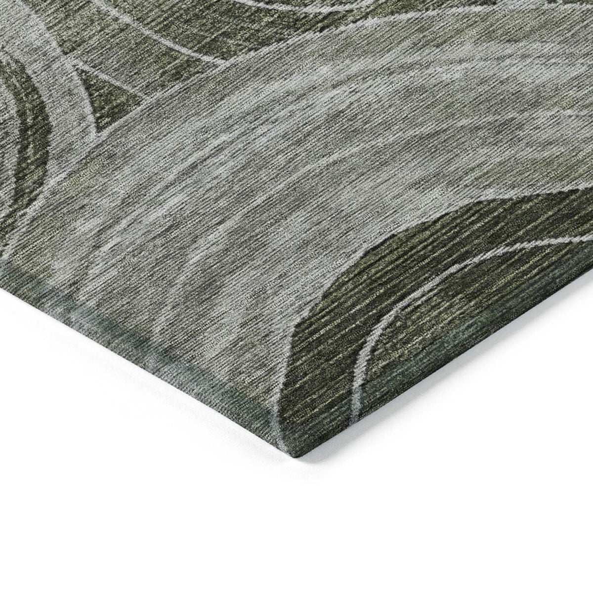 Jaelain Taupe Washable Indoor-Outdoor Rug