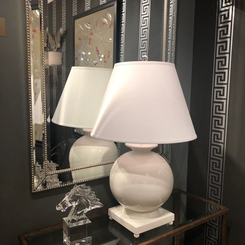 Chelsea House Opus Ceramic Crafted Italian Design Table Lamp