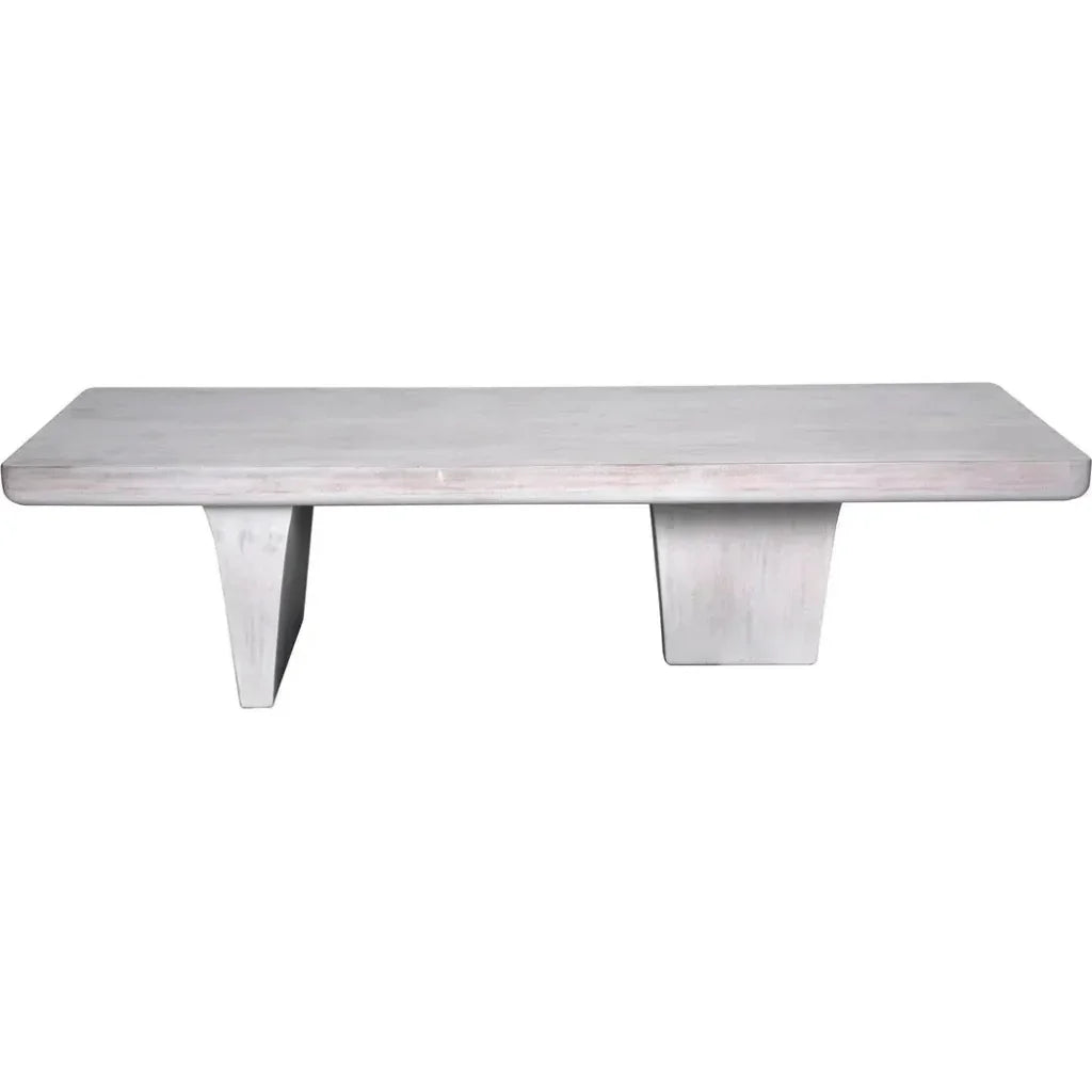Ward Rectangular Wood Coffee Table -- view 2