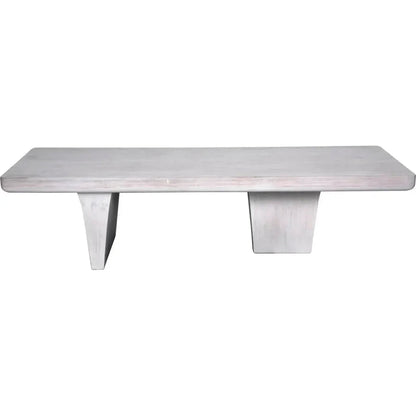 Ward Rectangular Wood Coffee Table -- view 2