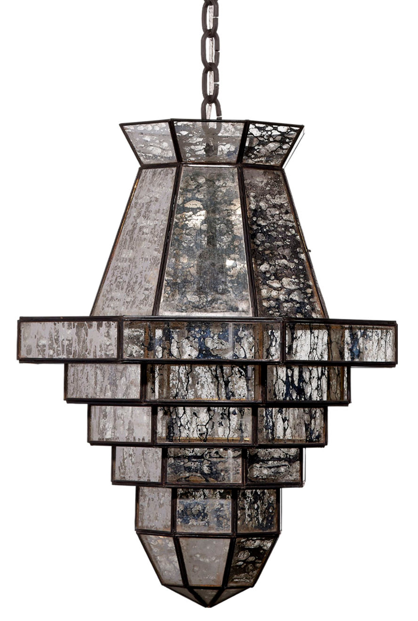 Imperial Pendant 1-Light Glass and Metal by Jamie Young