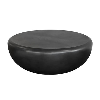 SUNPAN Iolite Concrete Outdoor Round Coffee Table