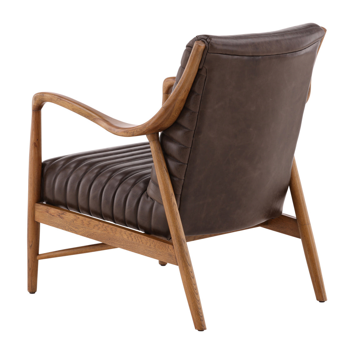 Furniture Classics Baxter Dark Brown Leather Occasional Chair