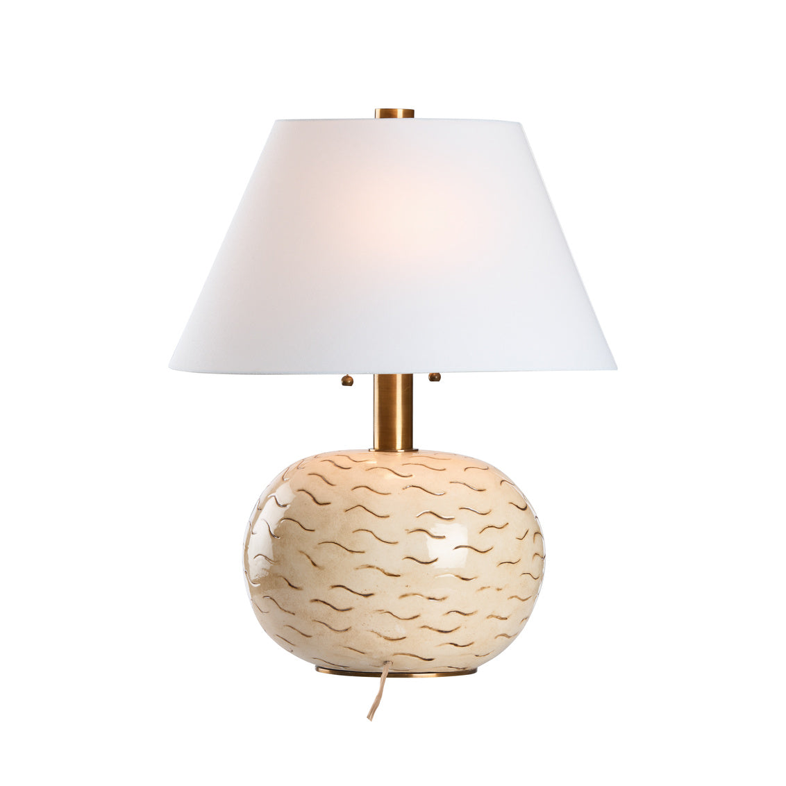 Wildwood Tibetan Tiger Sculpted Ceramic Table Lamp