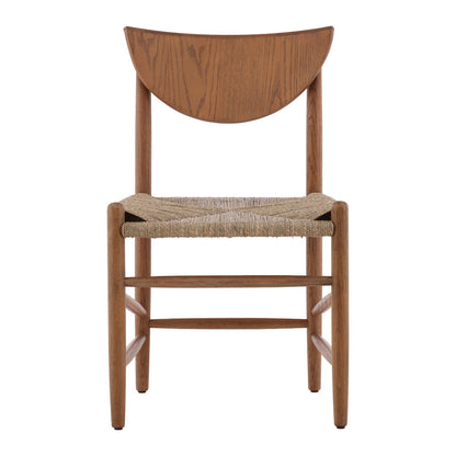 Furniture Classics Simpson Handwoven Seagrass Seat Side Chair 2PC