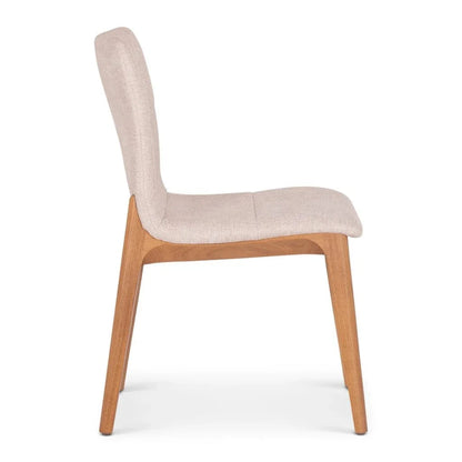Godan Wood Frame Armless Dining Chair -- view 4