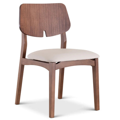 Beth Woven Fabric Armless Dining Chair -- view 14
