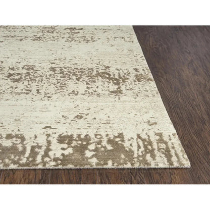 Aiko Abstract Beige Large Area Rugs For Living Room -- beige