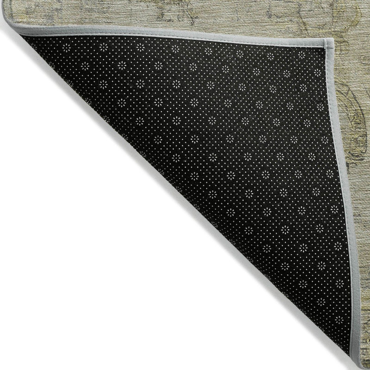Laeanor Brown Washable Indoor-Outdoor Rug