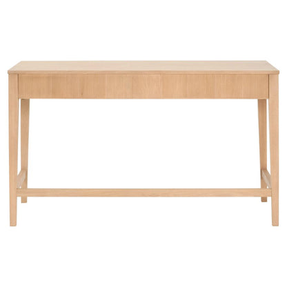 Highland Three Drawers Wood Desk -- view 7