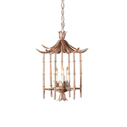 Wildwood Iron Bamboo Asian-Inspired Lantern