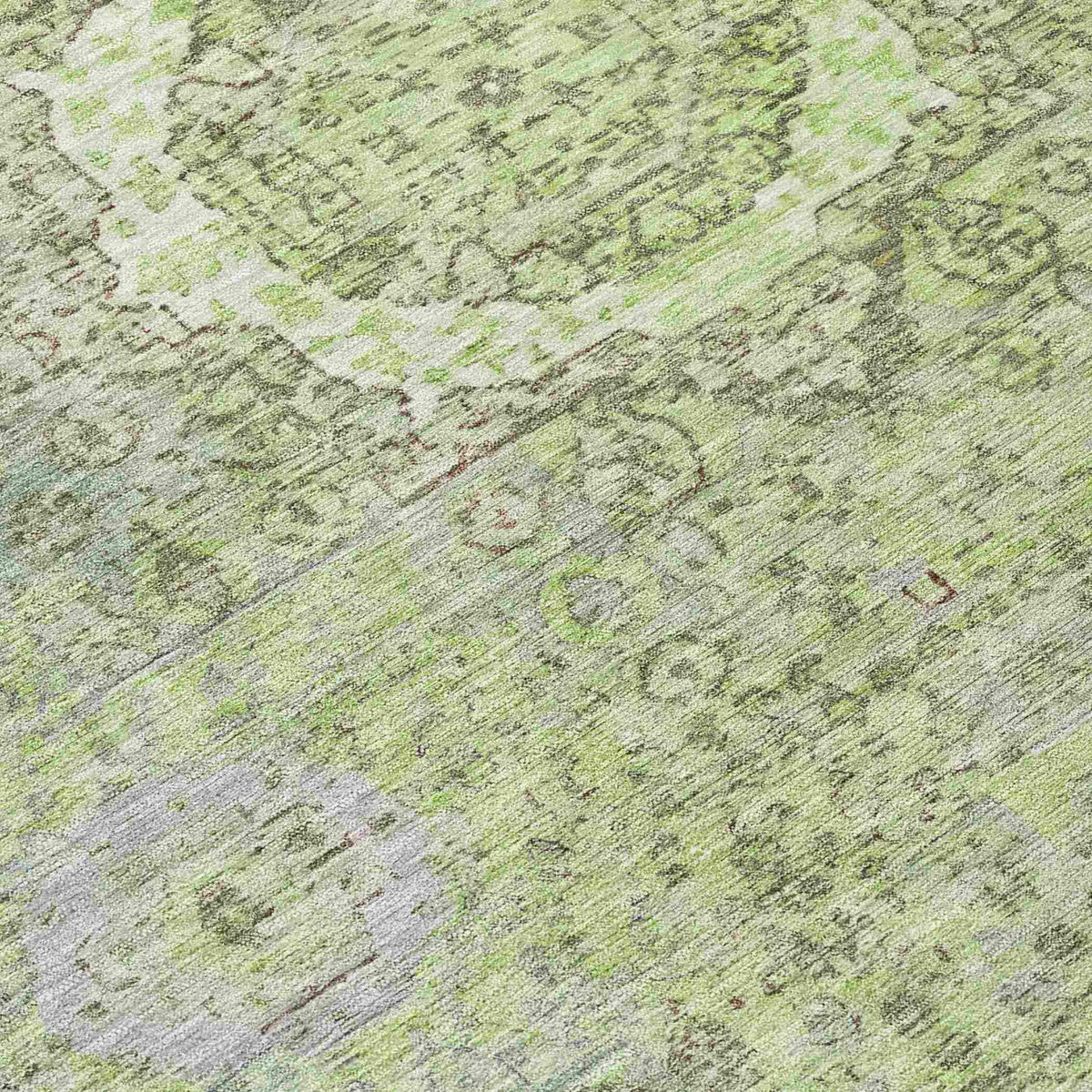 Irias Aloe Washable Indoor-Outdoor Rug