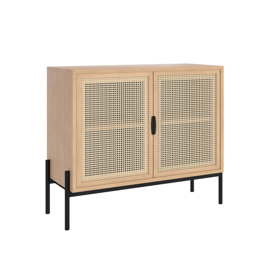 Avida Wooden Iron Small Sideboard