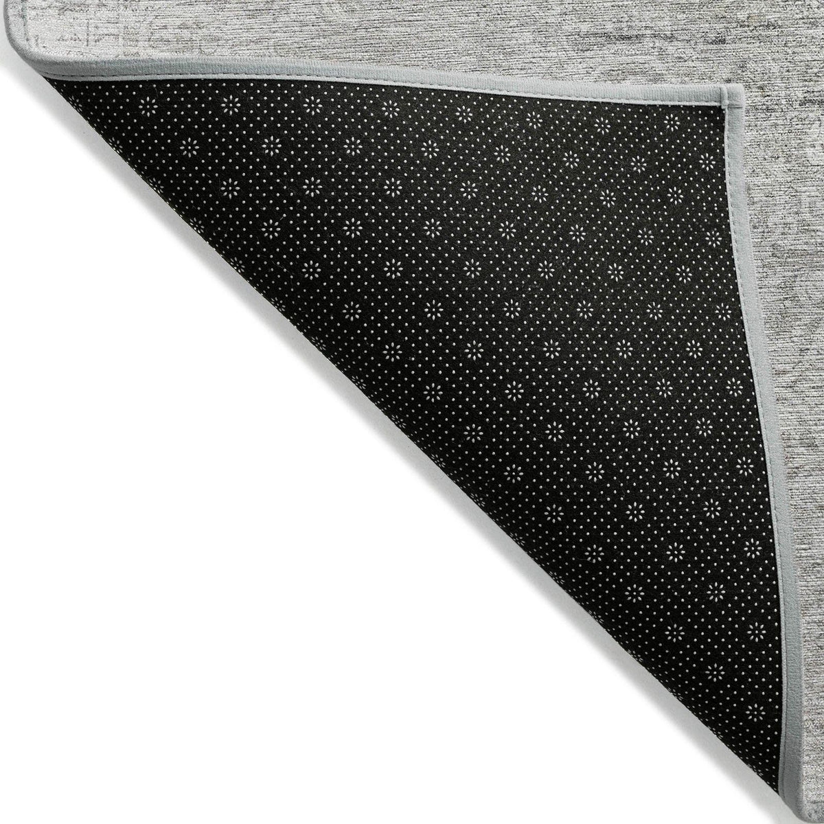 Kaelas Gray Washable Indoor-Outdoor Rug