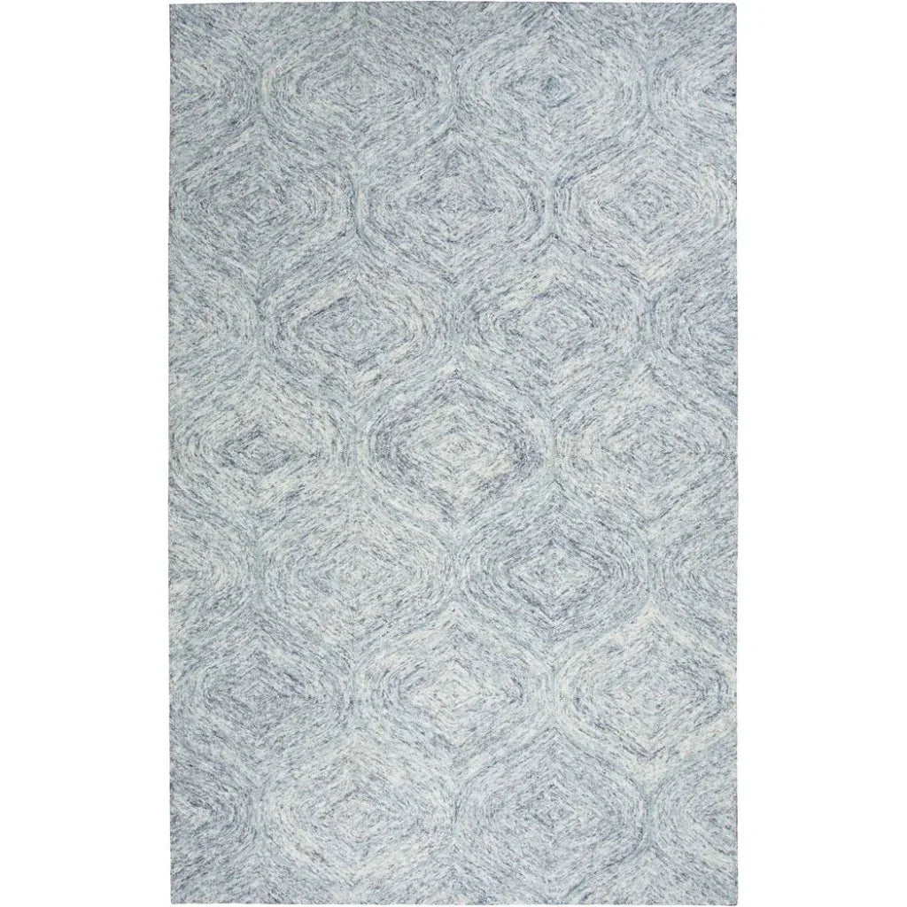 Cheu Wool Blue Hallway Kitchen Runner Rug - LOOMLAN - LOOMLAN - Area Rugs