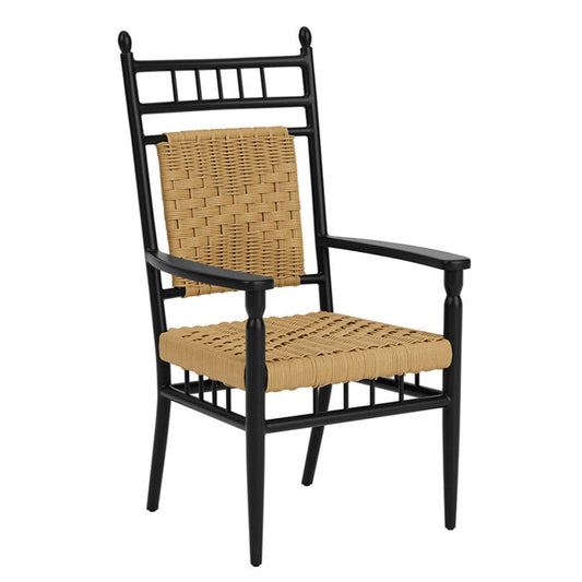Lloyd Flanders Low Country Dining Armchair Premium Wicker Furniture