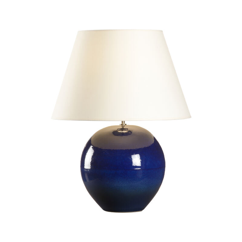 Wildwood Blue Blazes Indigo Glaze Masterpiece Table Lamp