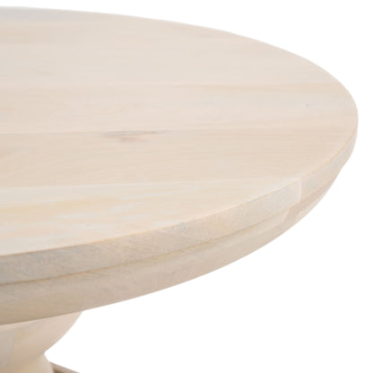 Bilanka Natural Wood Round Accent Table