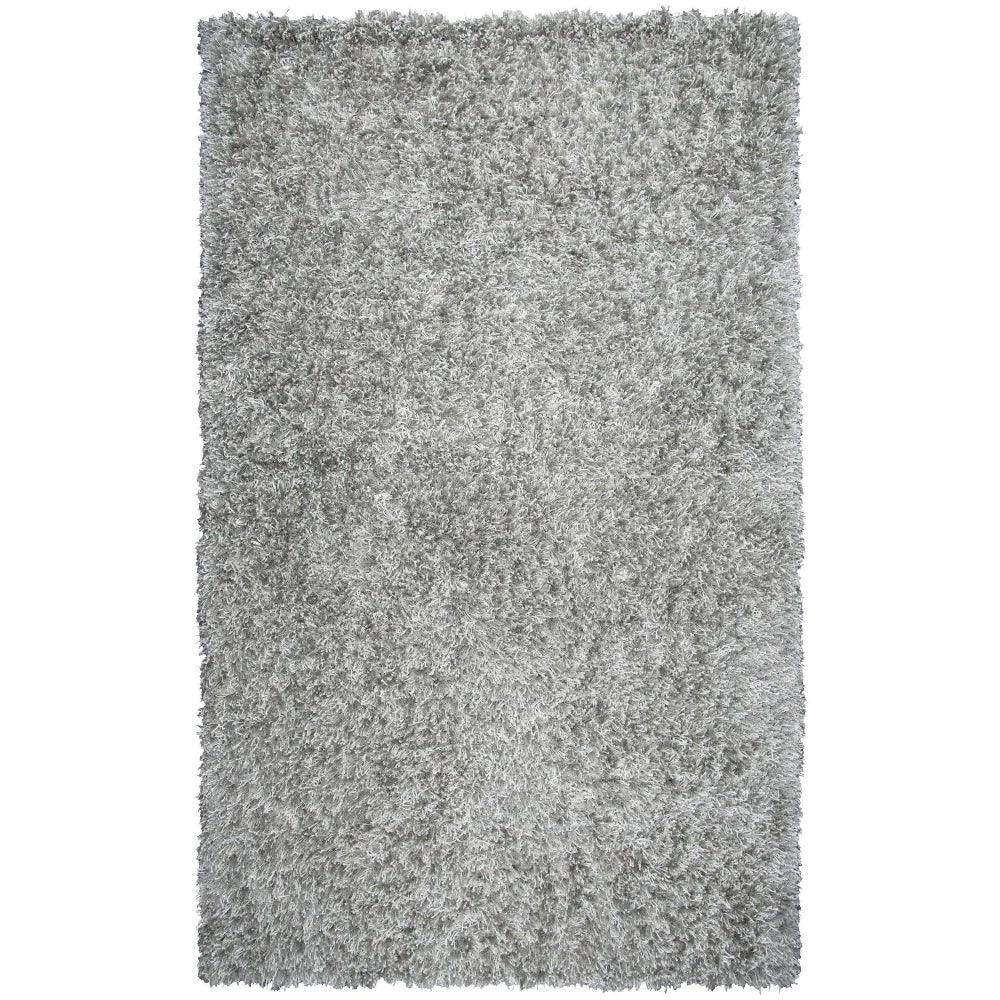 Cupe Light Gray Round Area Rug