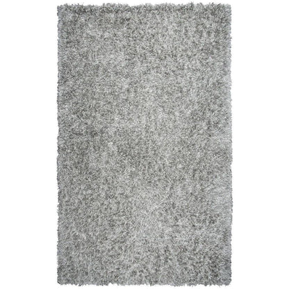 Cupe Light Gray Round Area Rug