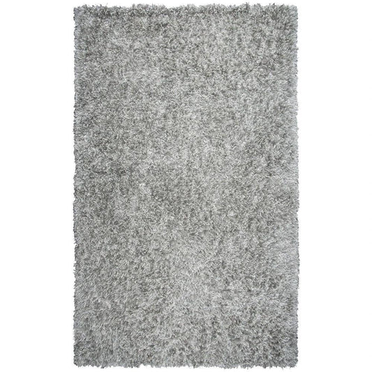 Cupe Light Gray Round Area Rug