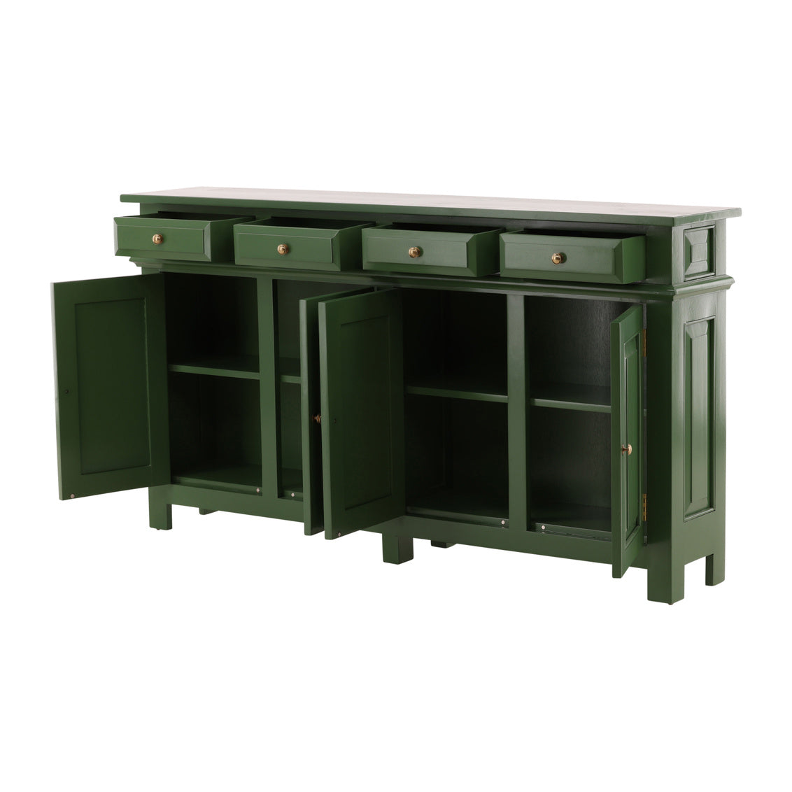 Furniture Classics Monteith Four Doors Green Sideboard