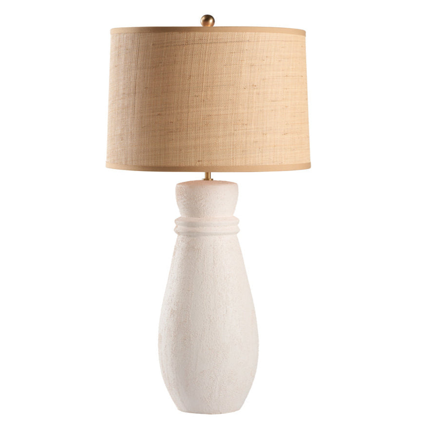 Wildwood Agazio Italian White Ceramic Table Lamp