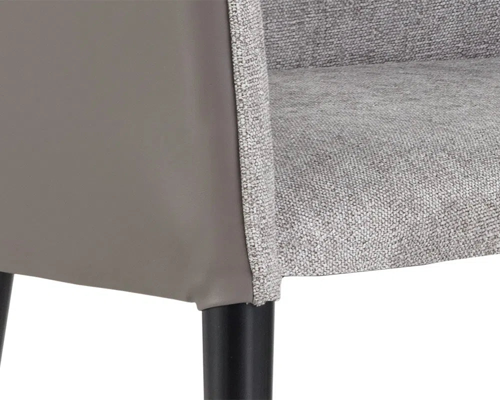 SUNPAN Asher Barrel Back Dining Armchair