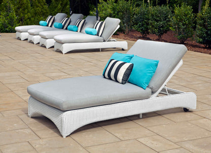 Loom Wicker Double Outdoor Chaise-Outdoor Chaises-Lloyd Flanders-Sideboads And Things